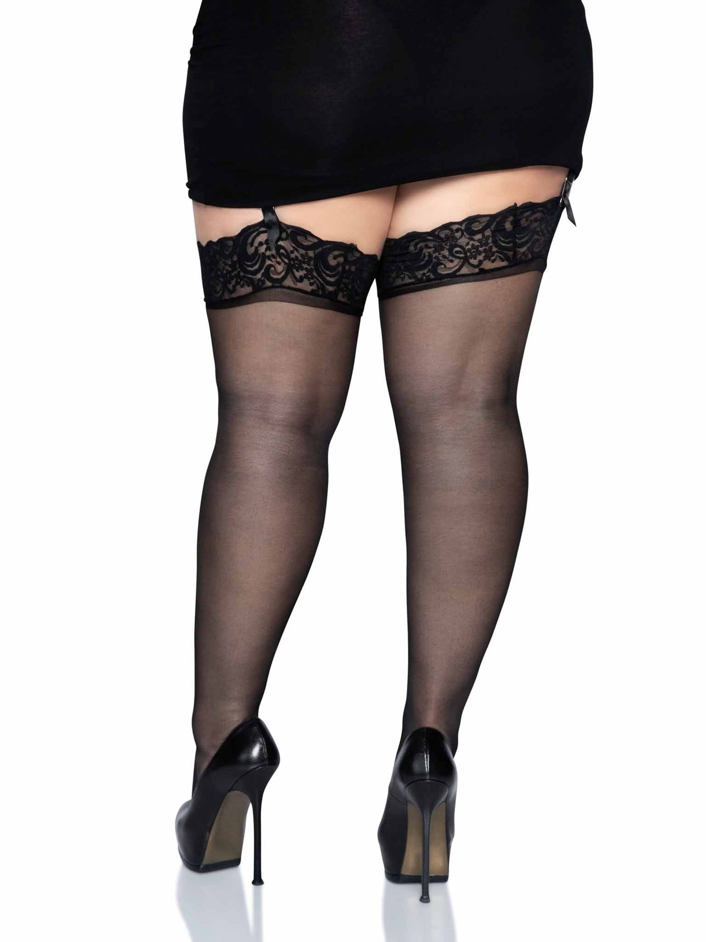 Plus Alix Thigh High Stockings -  - Hosiery