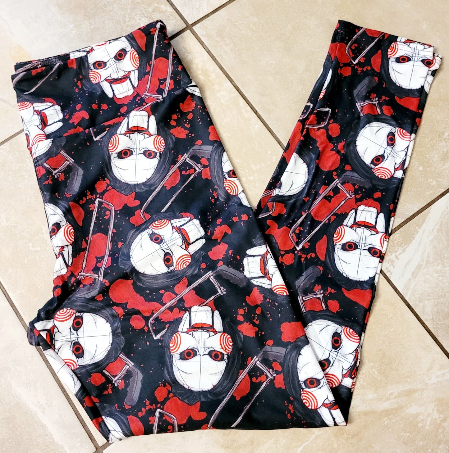 Bloody Jigsaw Semi Exclusive Leggings -  - Leggings