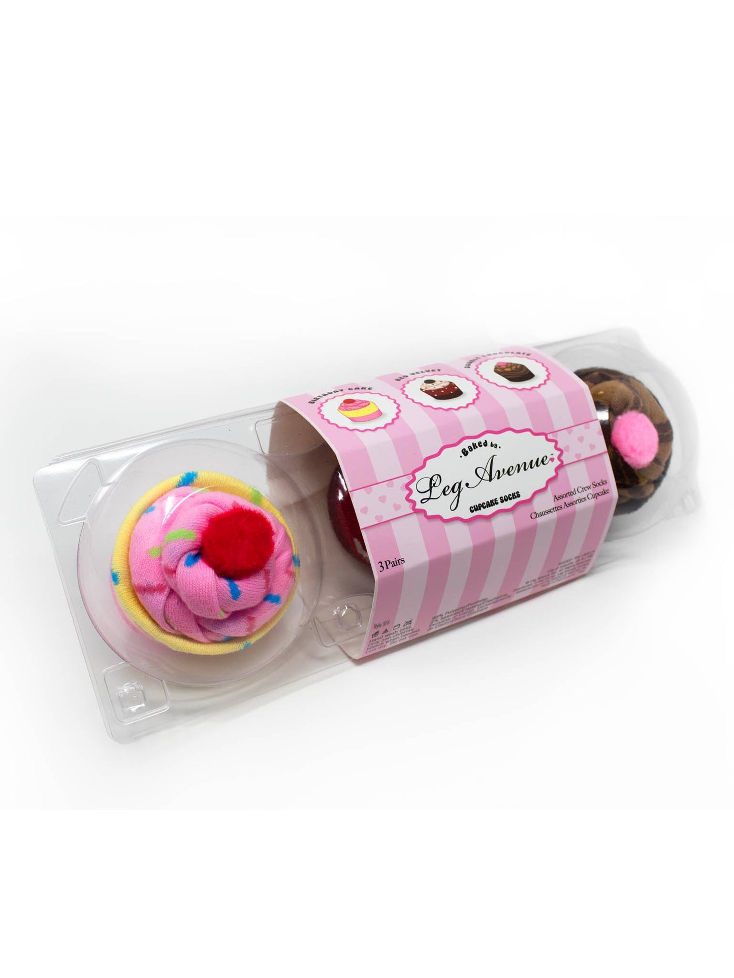 Cupcake Sock Gift Set -  - Hosiery