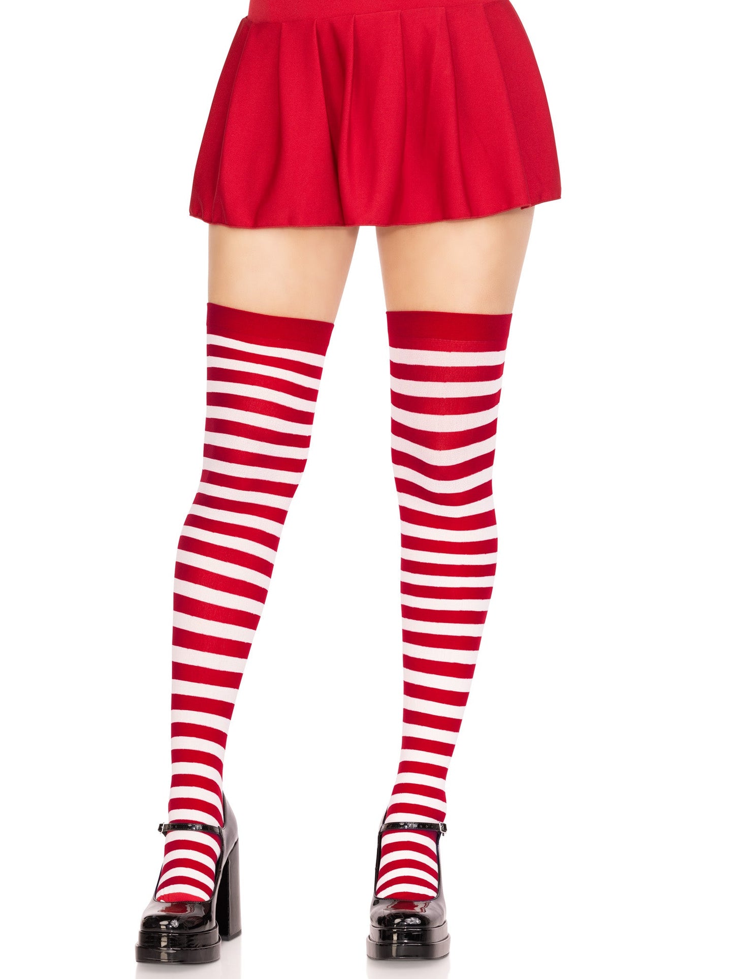 Cari Striped Stockings -  - Hosiery