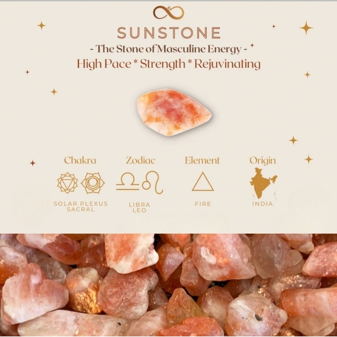 Sunstone & Moonstone Wire Wrap Cuff – 925 Over Copper – Joy & Intuition Talisman