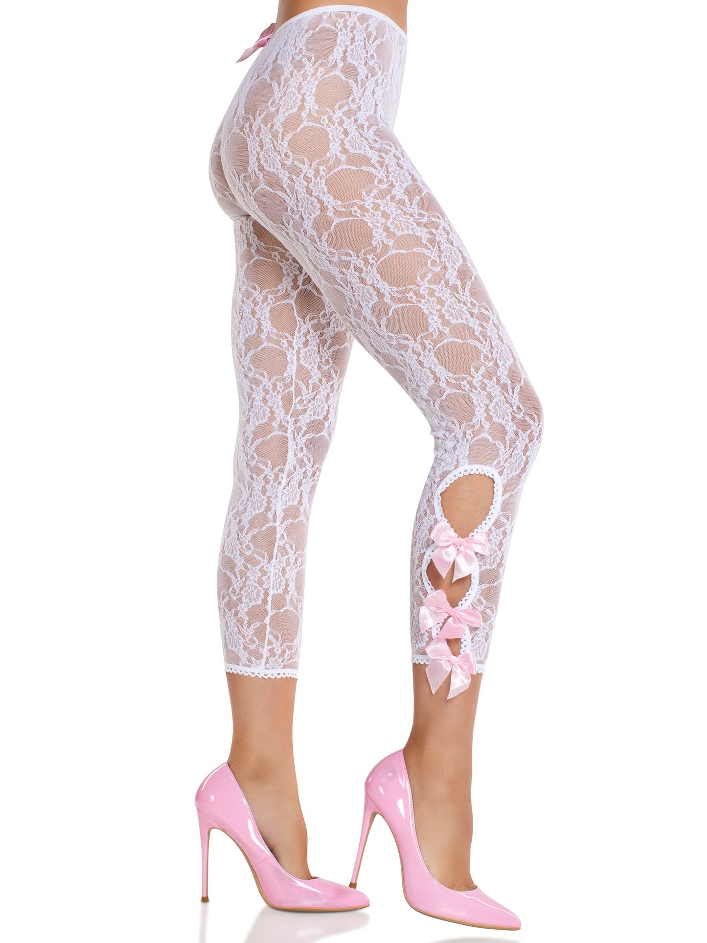 Flora Capri Footless Capri Tights -  - Hosiery