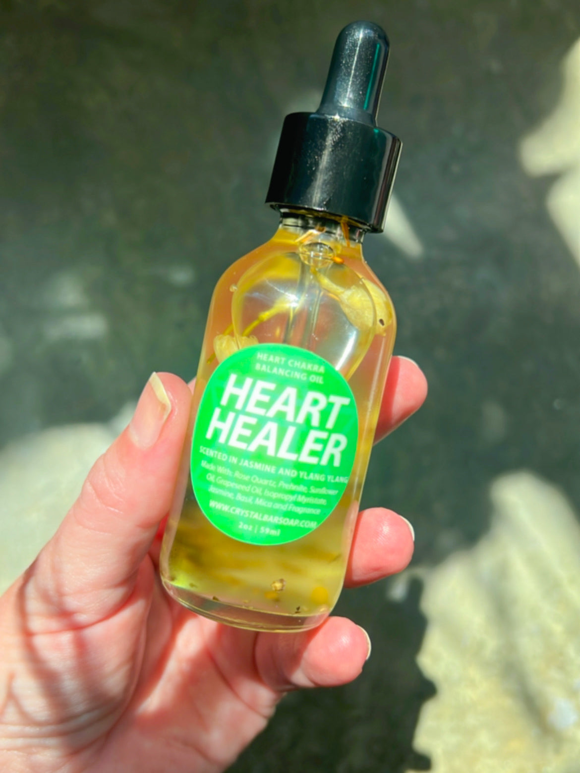 Heart Healer (Heart Chakra Balancing Oil) - - Body Oil
