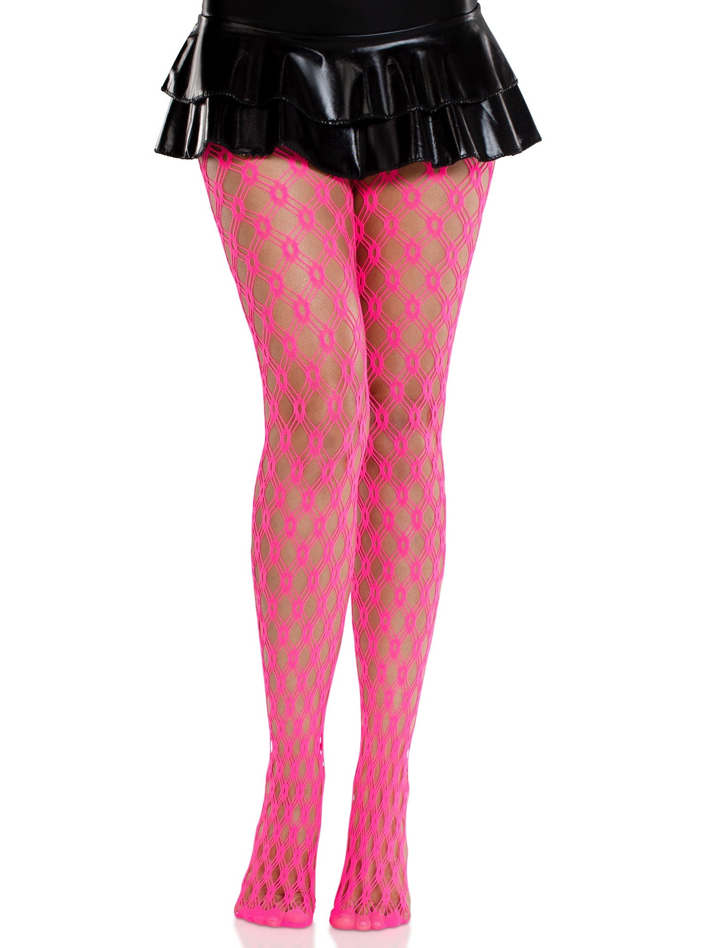Lyric Eyelet Net Tights -  - Hosiery