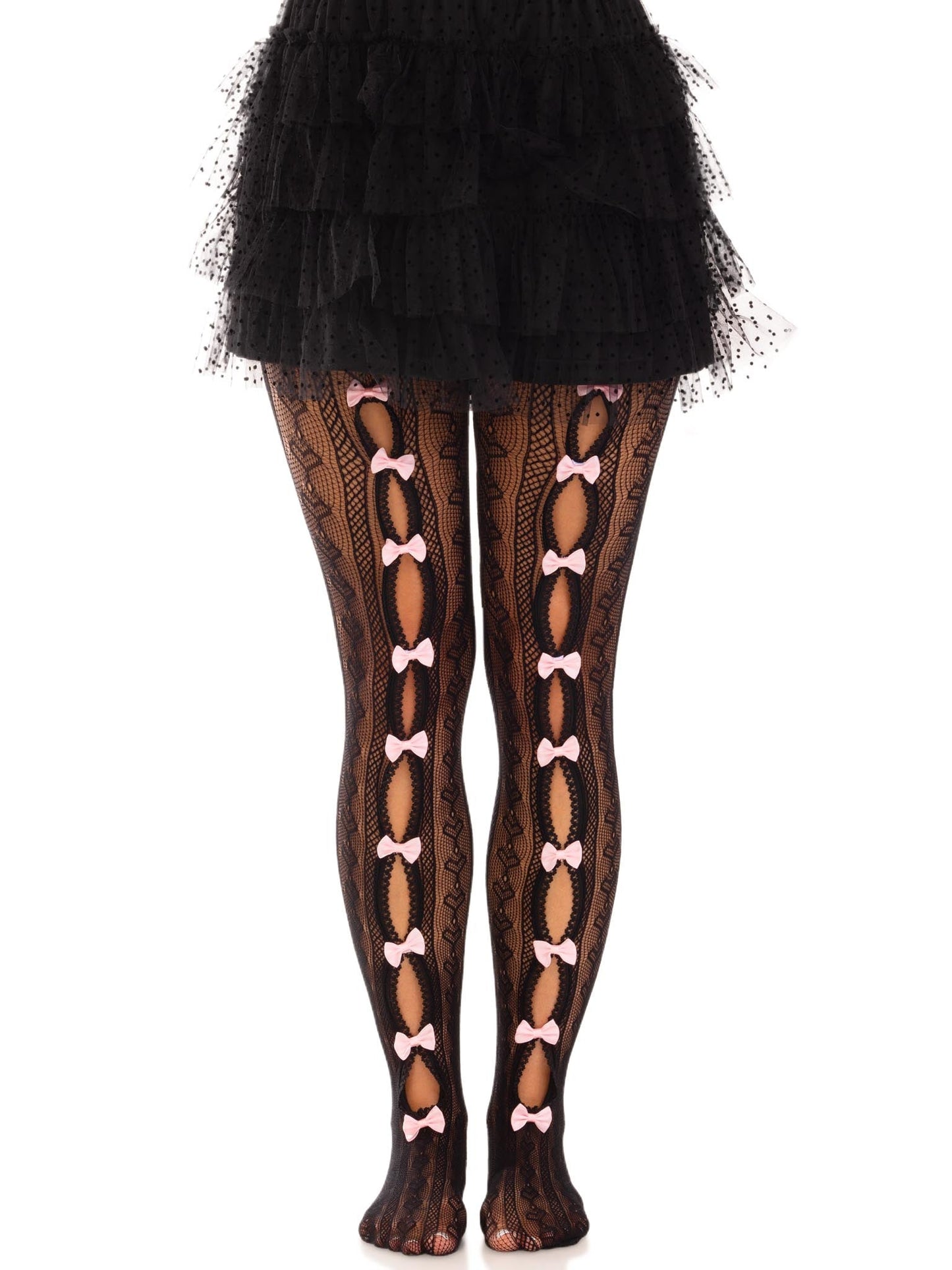 Sweetheart Striped Tights -  - Hosiery