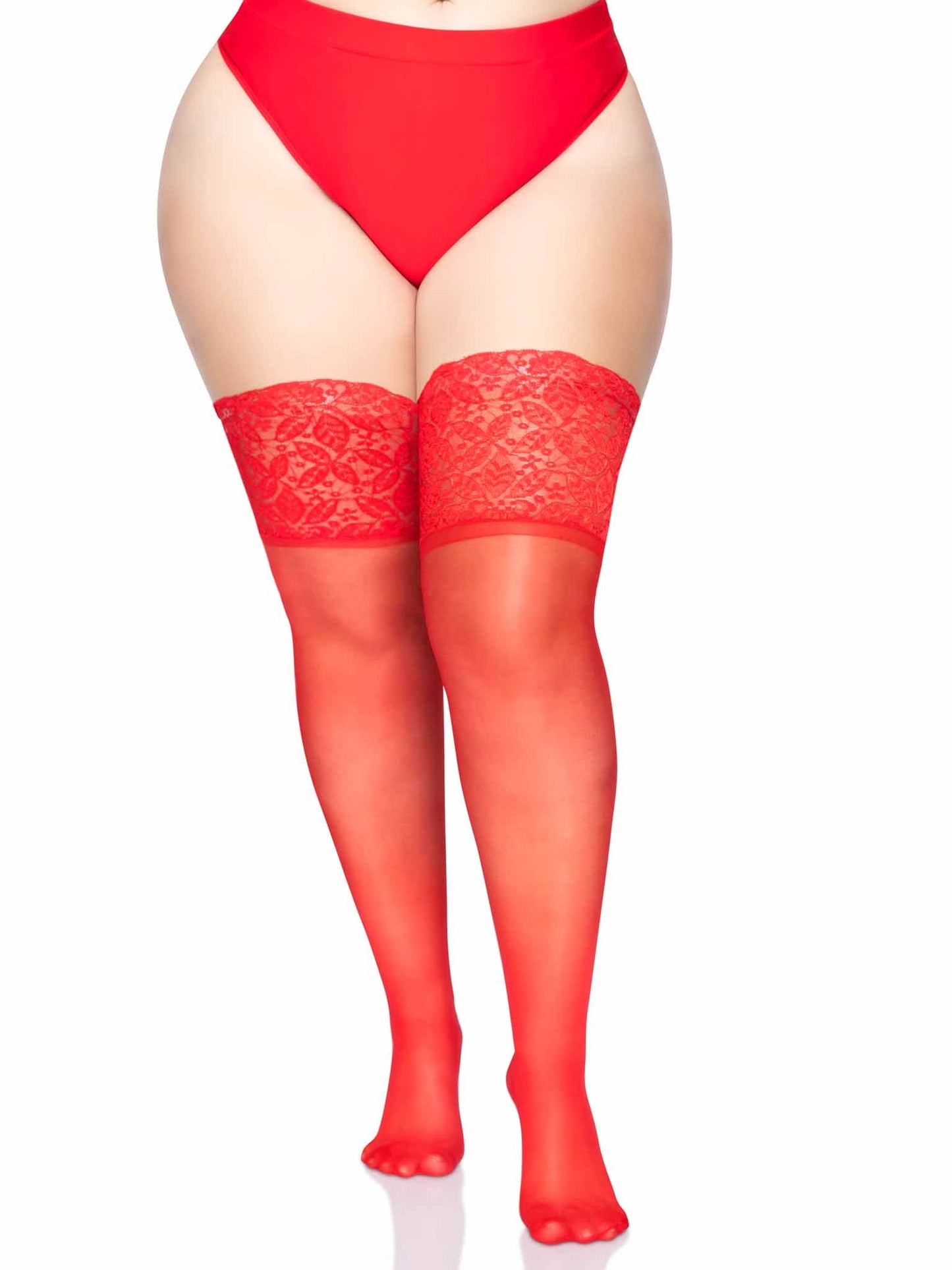 Clara Plus Thigh High Stockings -  - Hosiery