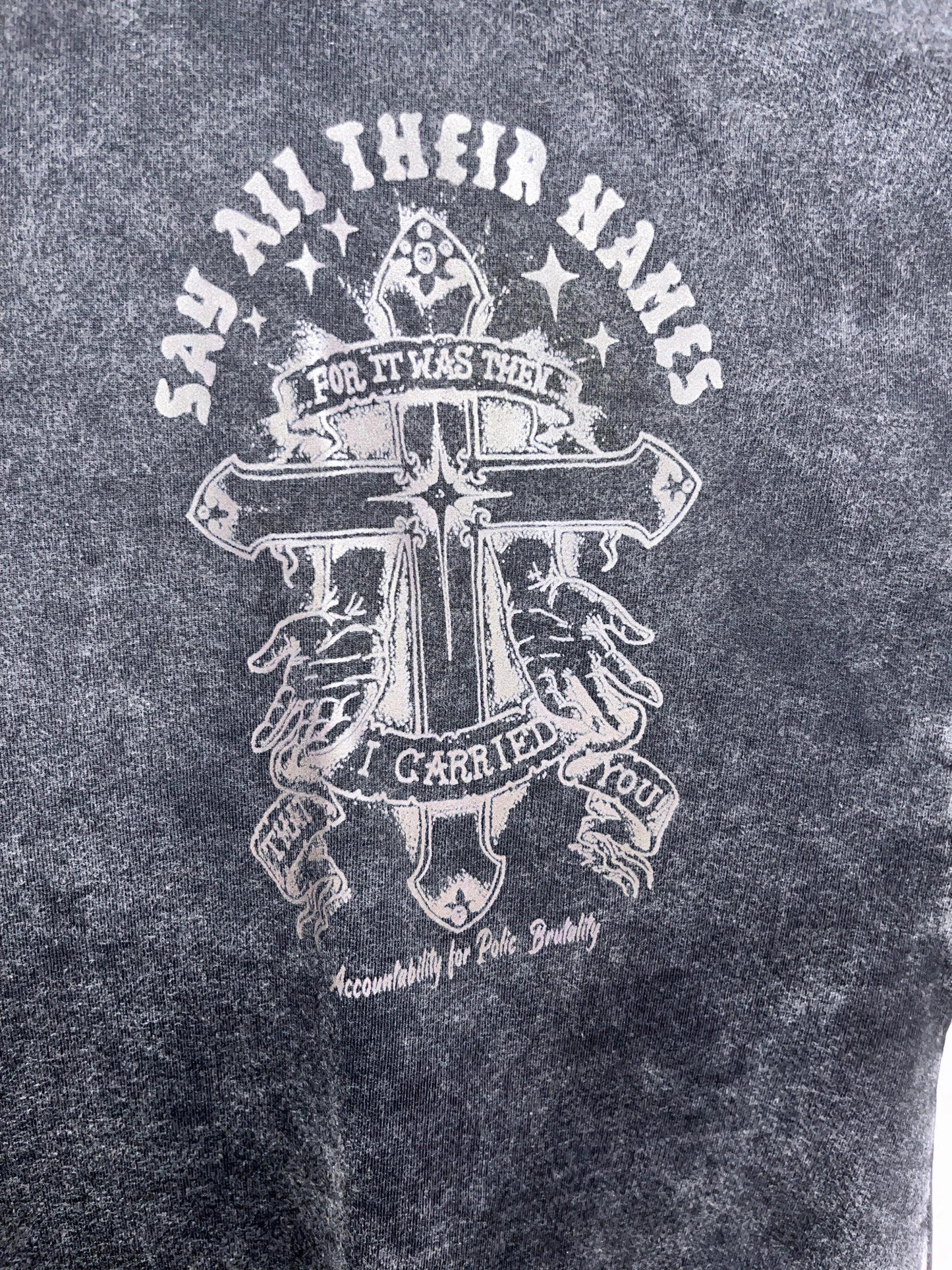 ‘Bad Nature’ Distressed Cat Ear Hoodie Shirt – Oversized Unisex Grunge Top for Darkwear & Punk Street Style -  - T-Shirts