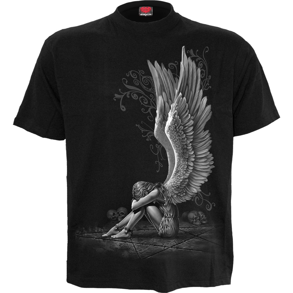 ENSLAVED ANGEL - T-Shirt Black -  - T-Shirts