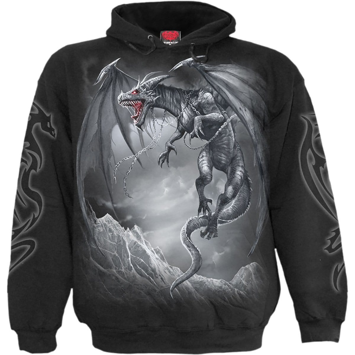DRAGON'S CRY - Hoody Black -  - Hoodies