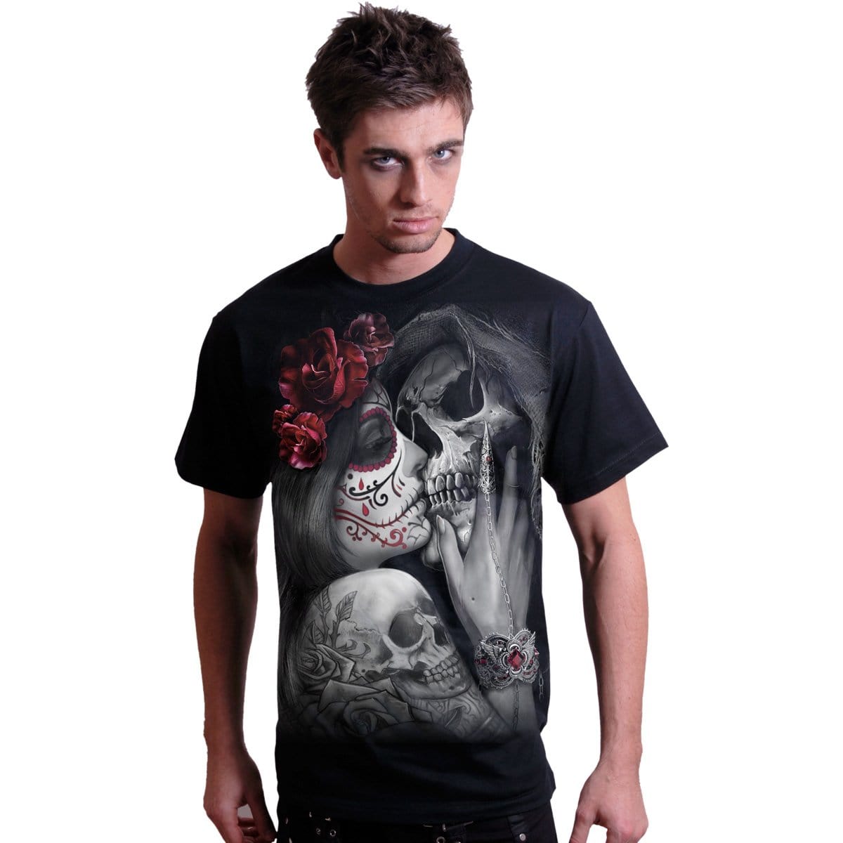 DEAD KISS - T-Shirt Black -  - T-Shirts