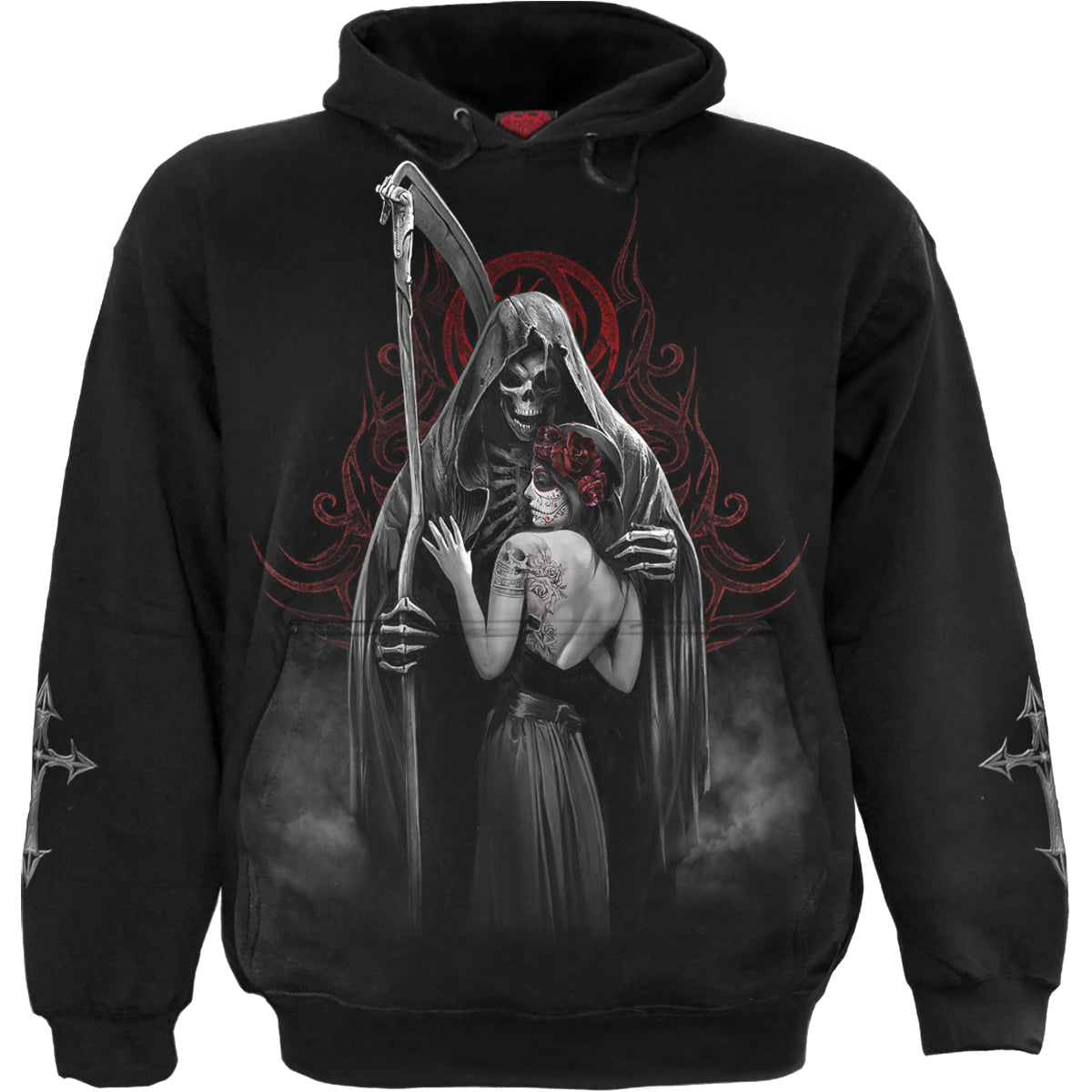 DEAD KISS - Hoody Black -  - Hoodies