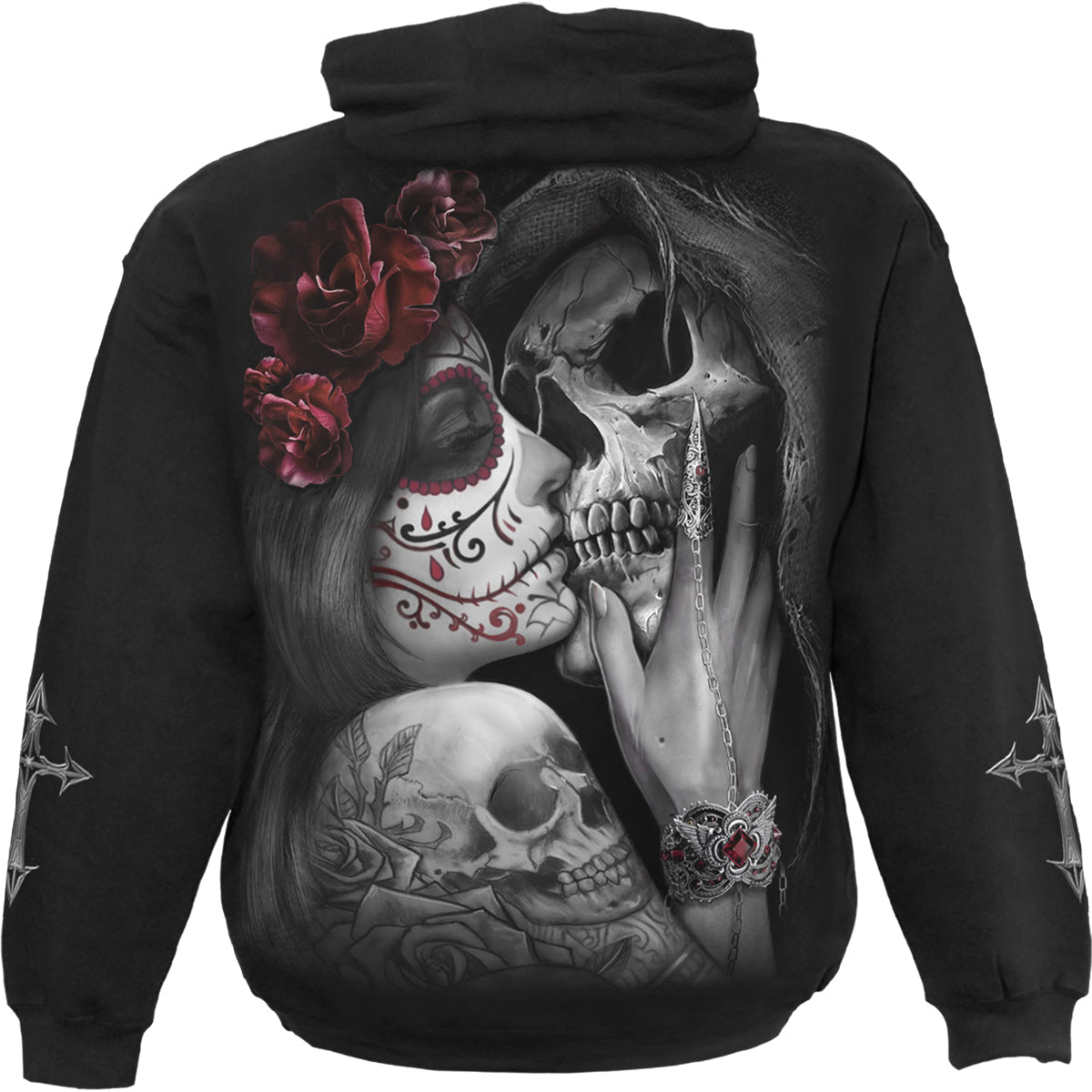 DEAD KISS - Hoody Black -  - Hoodies