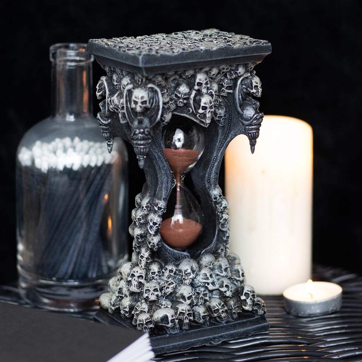 SANDS OF DEATH - Sand Timer Sculpture -  - Resin Sculptures