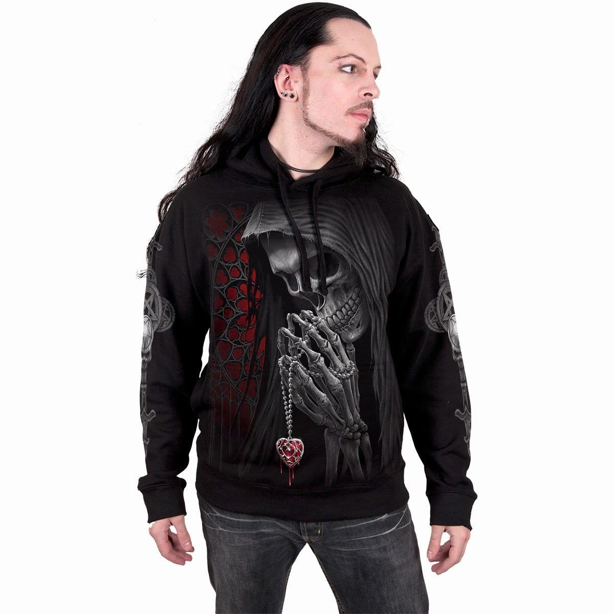 FORBIDDEN - Hoody Black -  - Hoodies