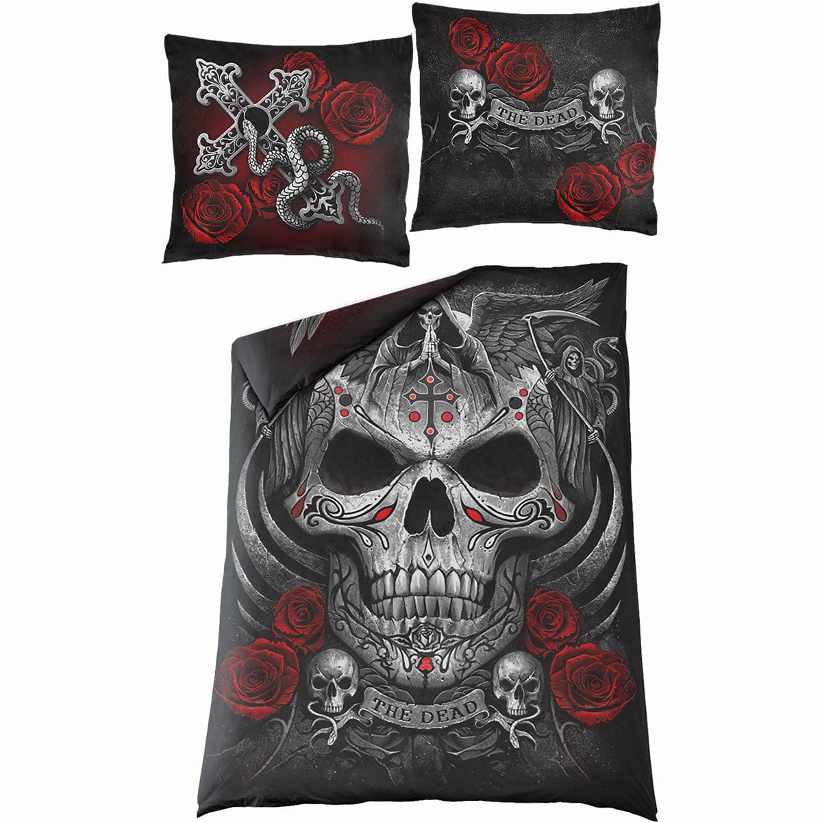 THE DEAD - Single Duvet Cover + UK And EU Pillow case - - Bedding & Linen