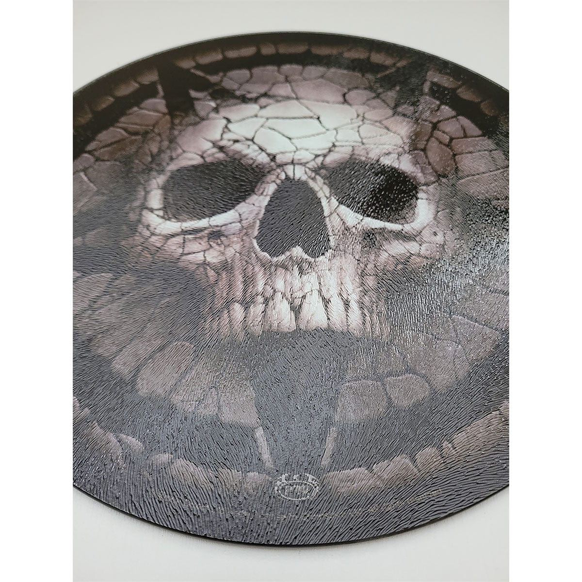 CRACKING UP - Glass Chopping Board (Circular) - - Kitchenware