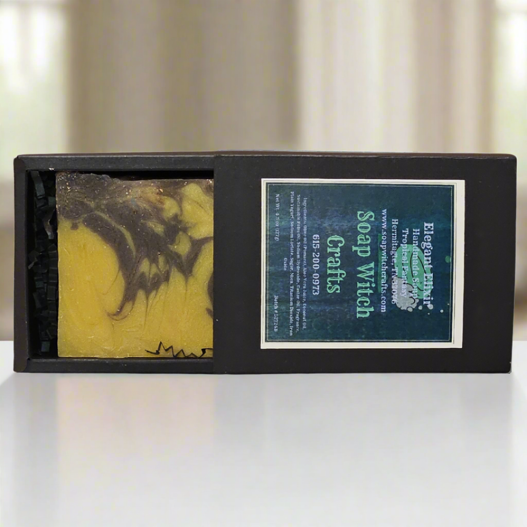 Elegant Elixir Aloe Vera Bar Soap - Tropical Fantasy - - Bar Soap