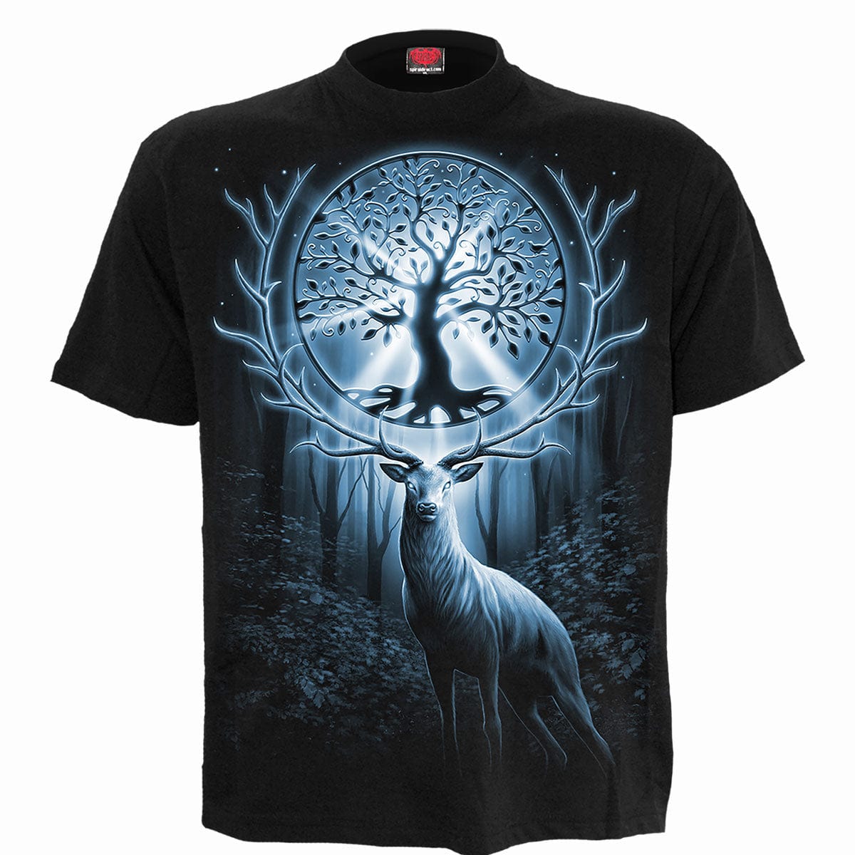 TREE OF LIFE - Front Print T-Shirt Black -  - T-Shirts