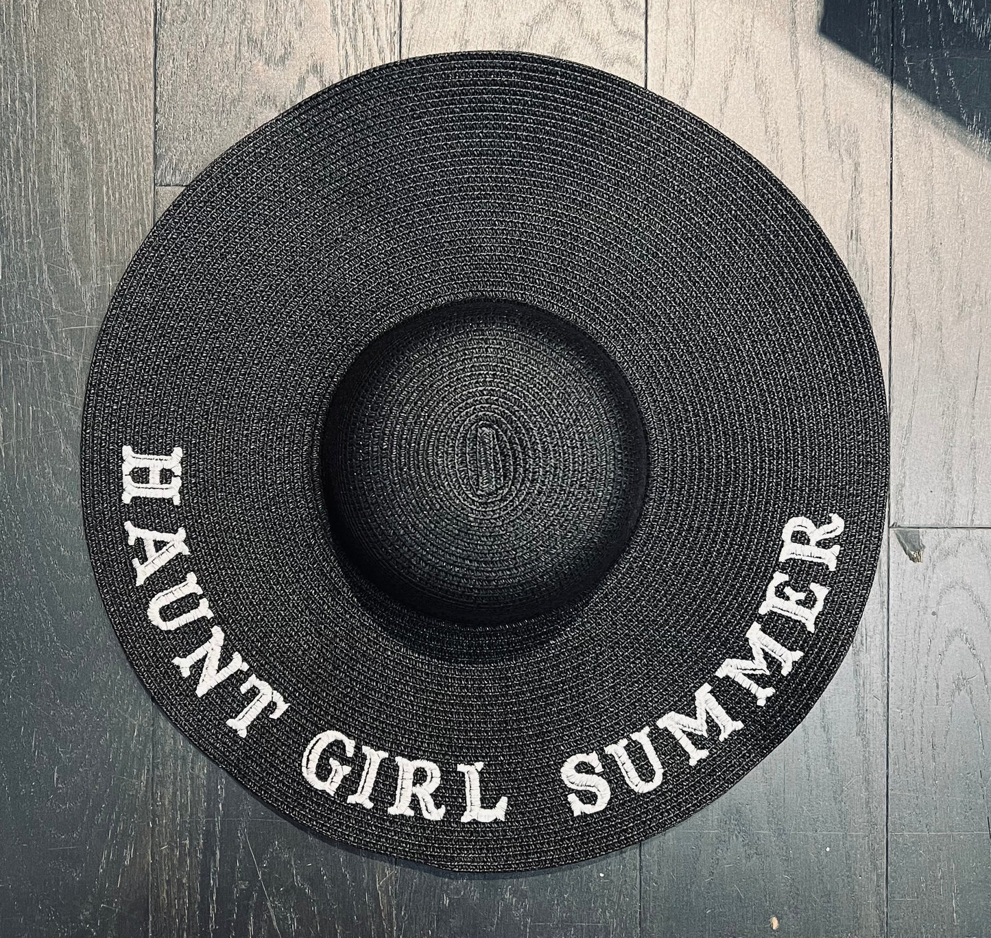 Floppy Sun Hat - XL Brim - Haunt Girl Summer - -