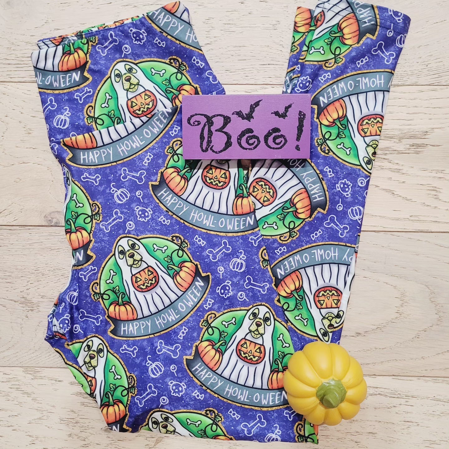 Howloween (Exclusive) - High-quality Handcrafted Vibrant Leggings -  - Leggings