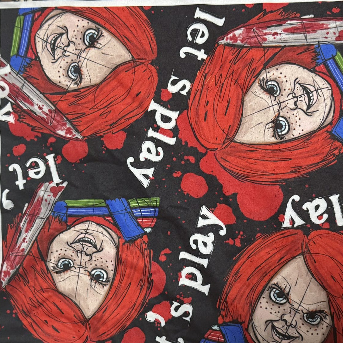 Bloody Chucky (Semi-Exclusive) - High-quality Handcrafted Vibrant Leggings -  - Leggings