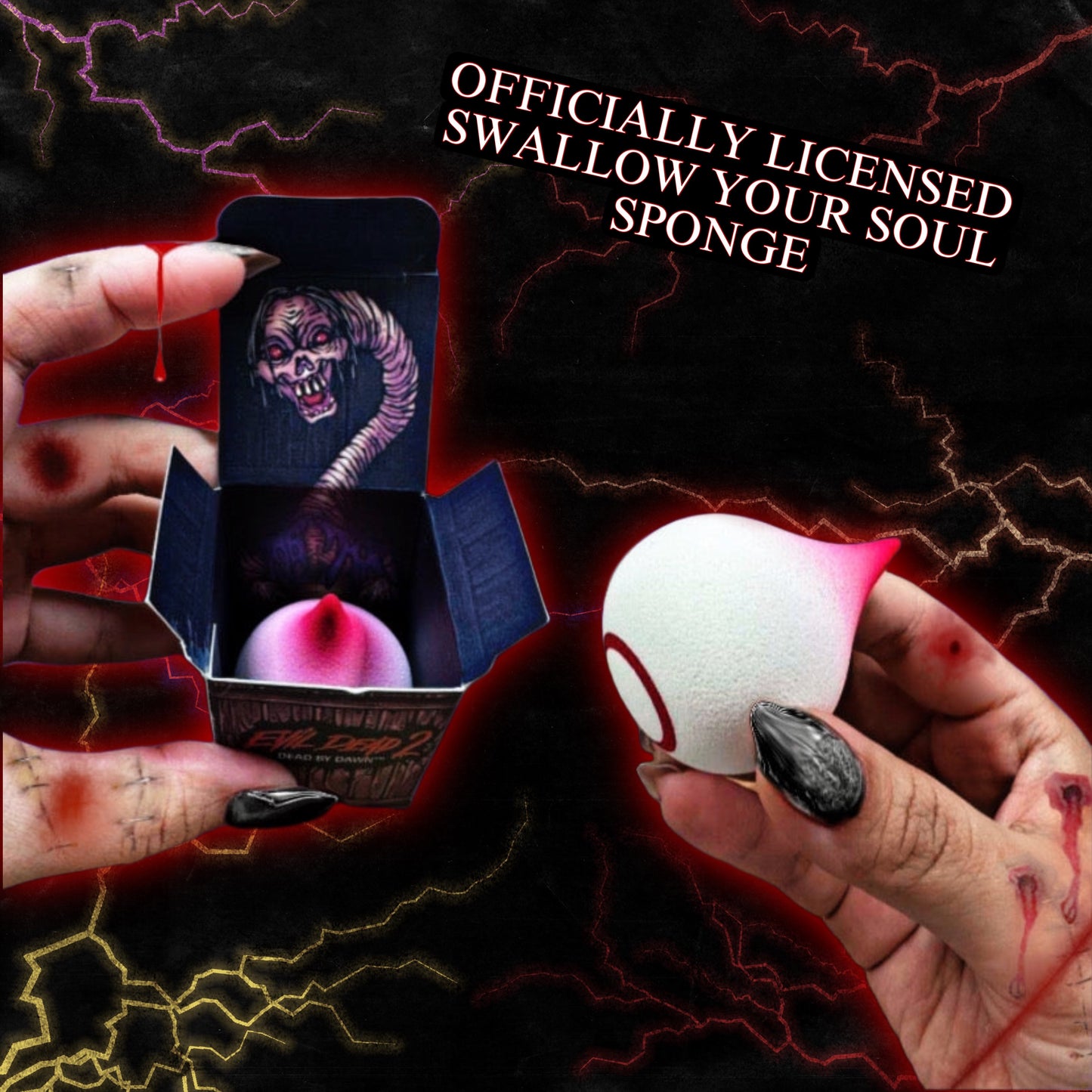 Swallow Your Soul Sponge W/ Horror FX & Ritual Blend