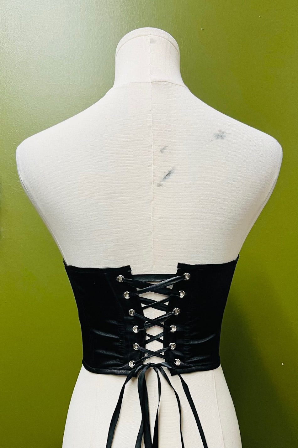 Elmira Corset Top - Gothic Waist Cinching Top - Alternative Fashion Corset
