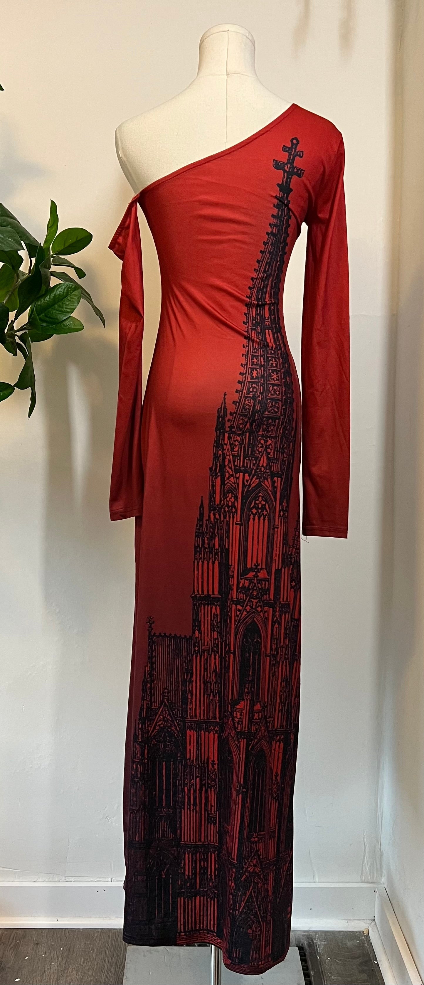 Elspeth - Comfy Cathedral Maxi Dress - PRE-ORDER - -