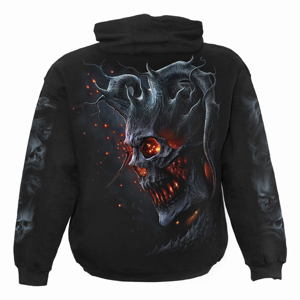 DEATH EMBERS - Hoody Black - - Hoodies