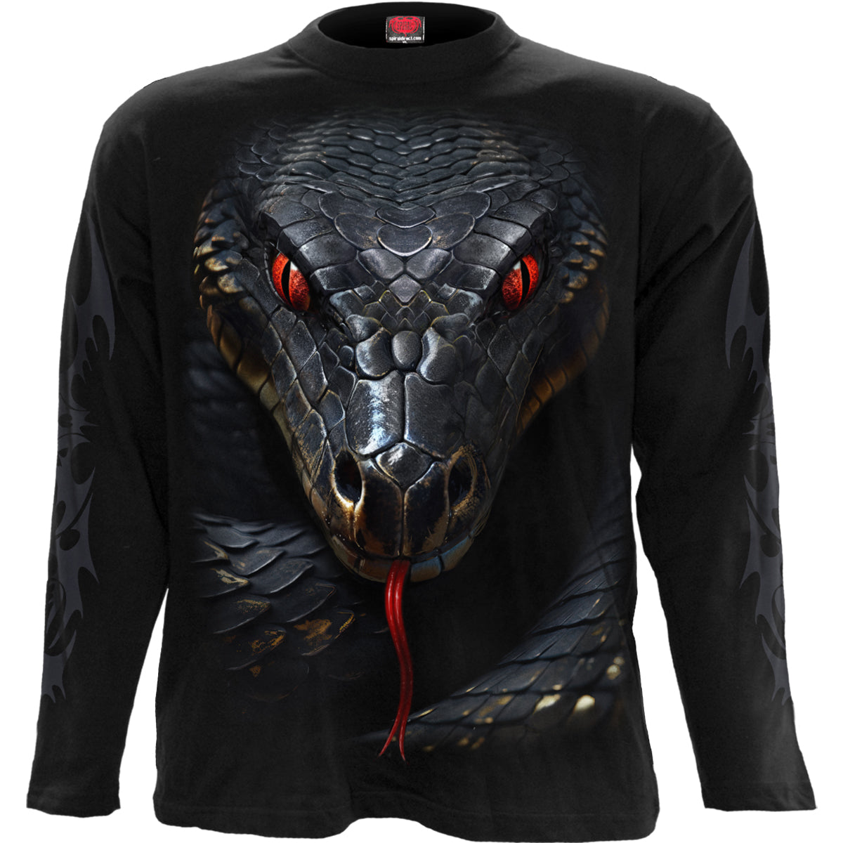 BASILISK - Longsleeve T-Shirt Black -  - T-Shirts - Long Sleeve