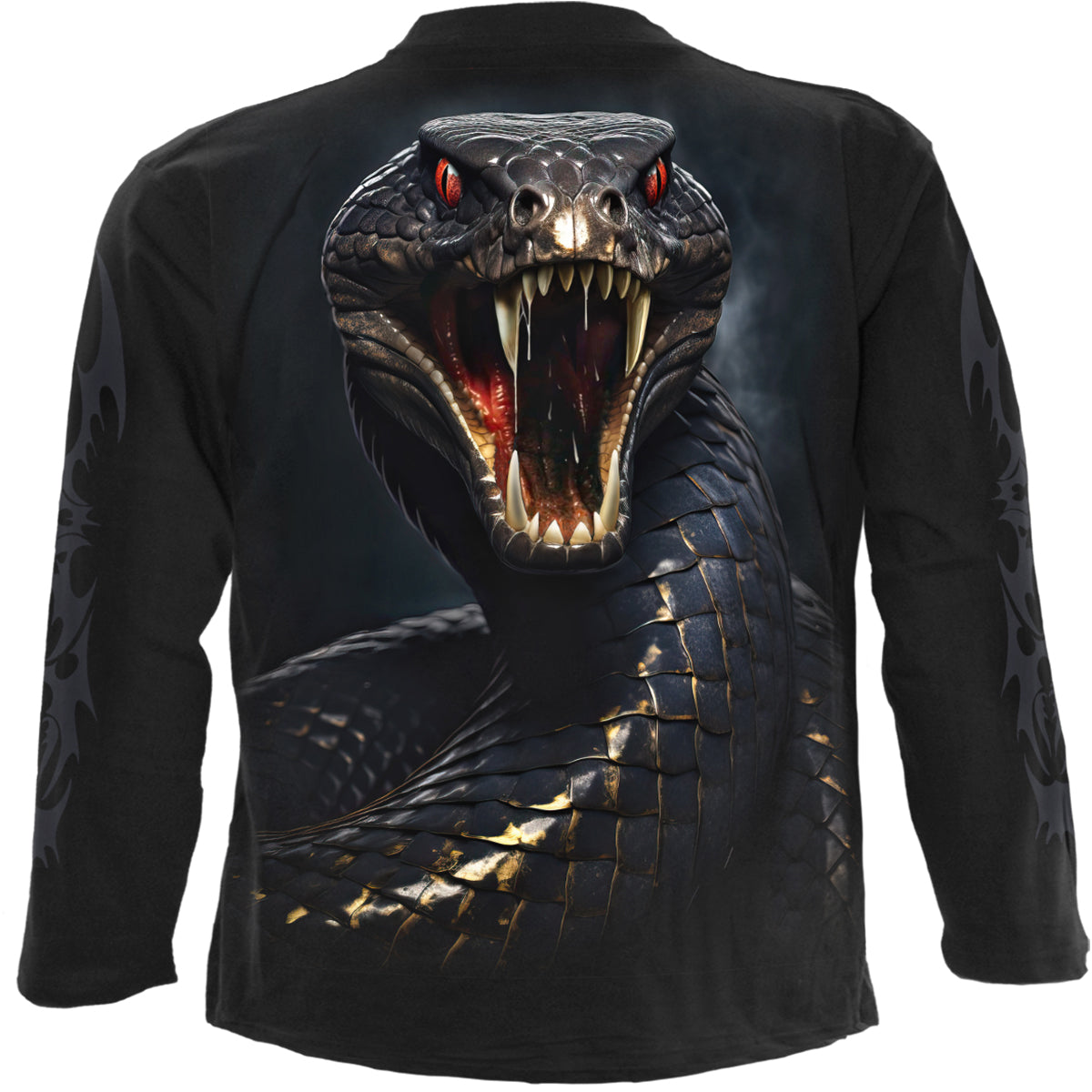 BASILISK - Longsleeve T-Shirt Black -  - T-Shirts - Long Sleeve