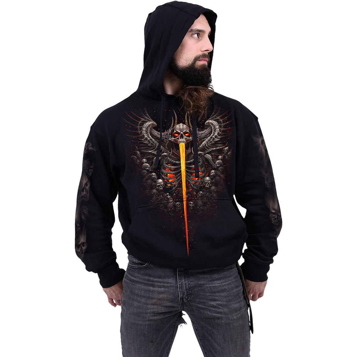 GATES OF HELL - Hoody Black - - Hoodies