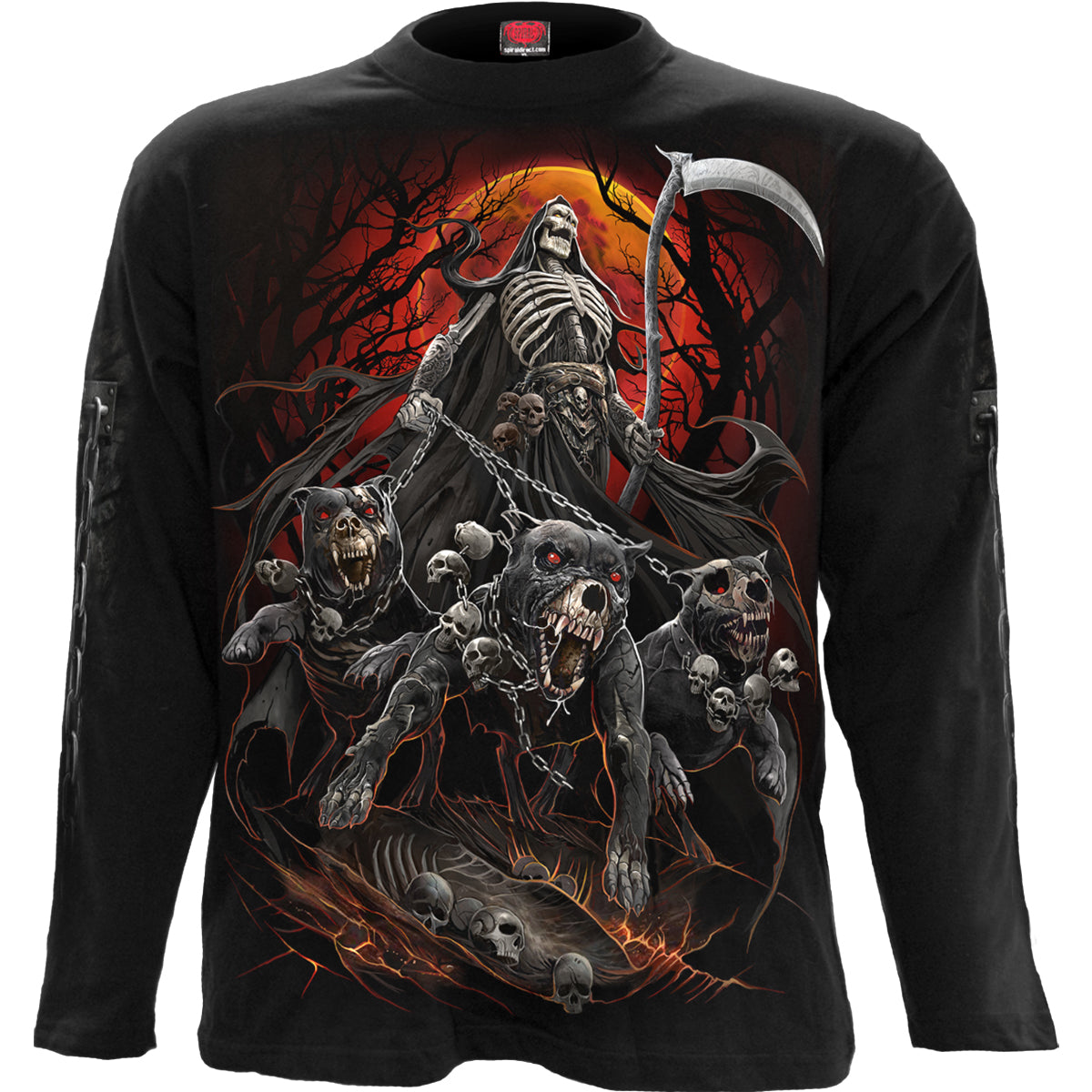 HARBINGERS - Longsleeve T-Shirt Black -  - T-Shirts - Long Sleeve