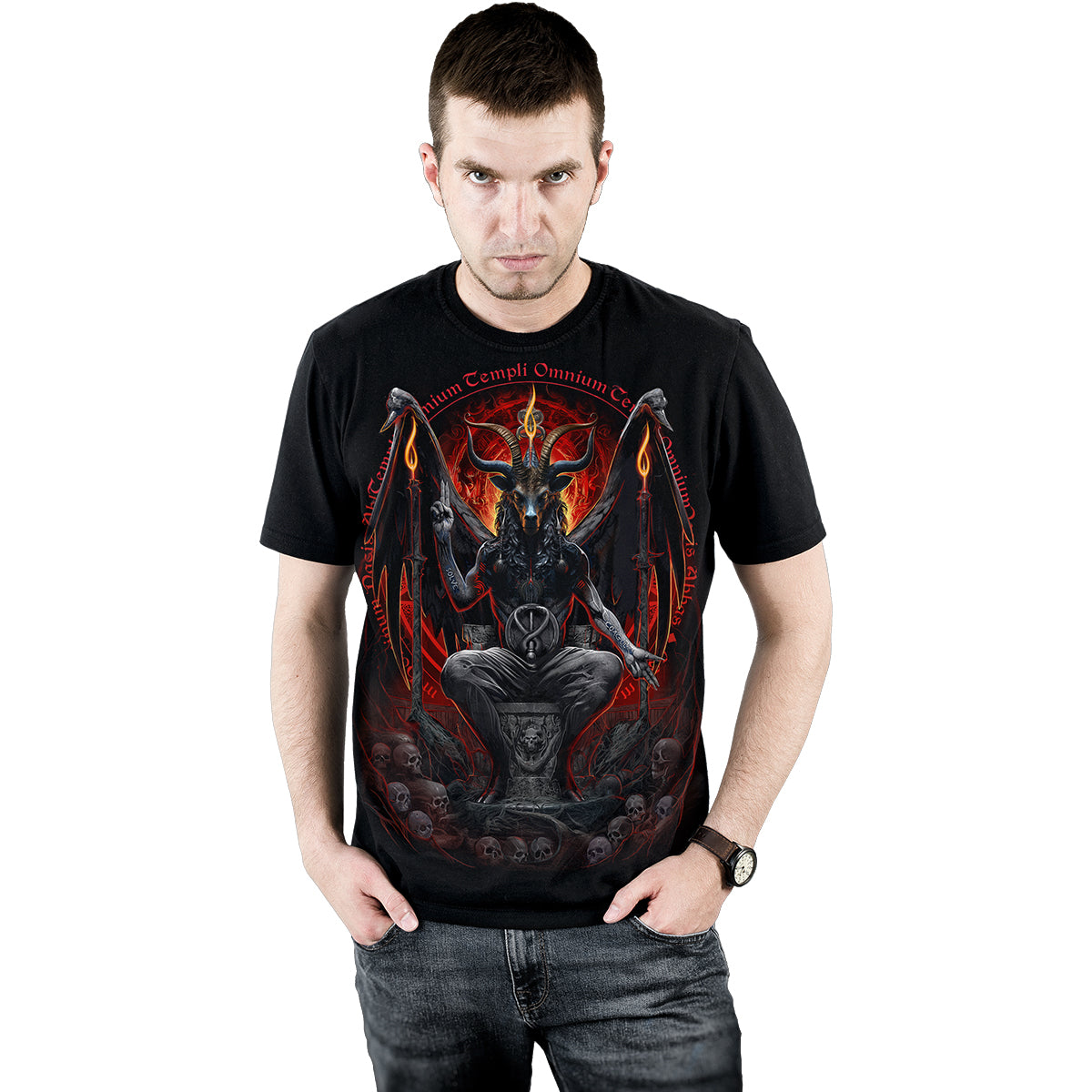 BAPHOMET - T-Shirt Black - - T-Shirts