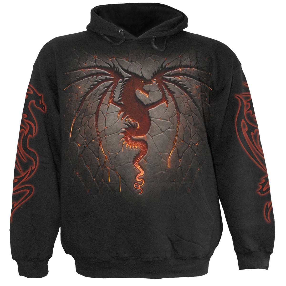DRAGON FURNACE - Hoody Black -  - Hoodies