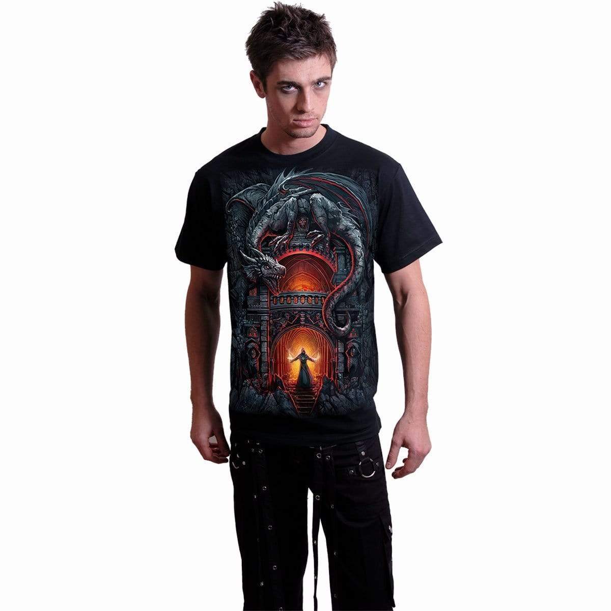 DRAGON'S LAIR - T-Shirt Black -  - T-Shirts