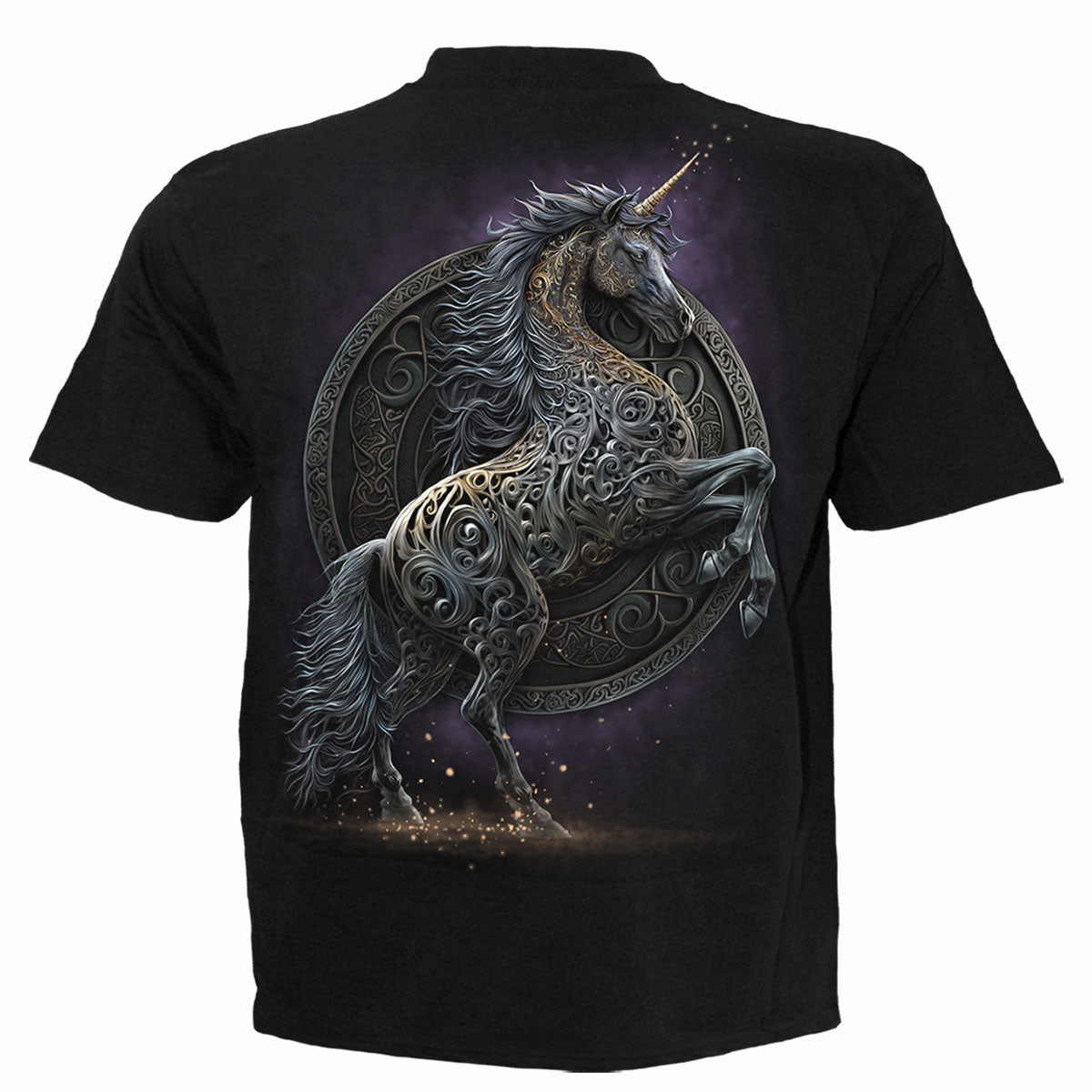 CELTIC UNICORN - T-Shirt Black -  - T-Shirts