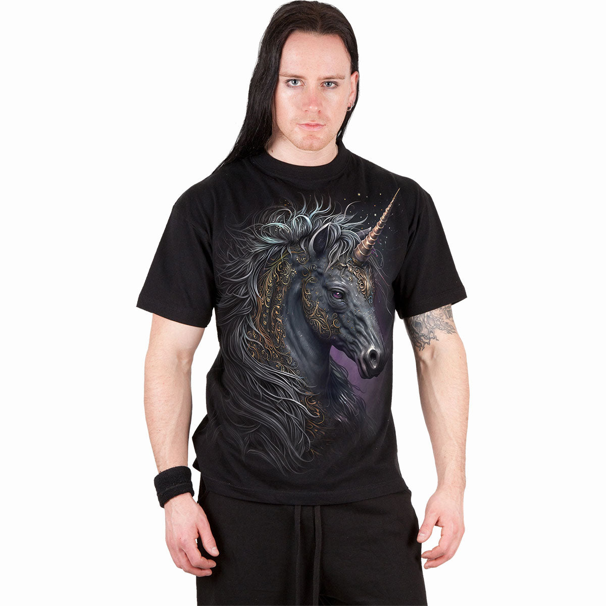 CELTIC UNICORN - T-Shirt Black -  - T-Shirts