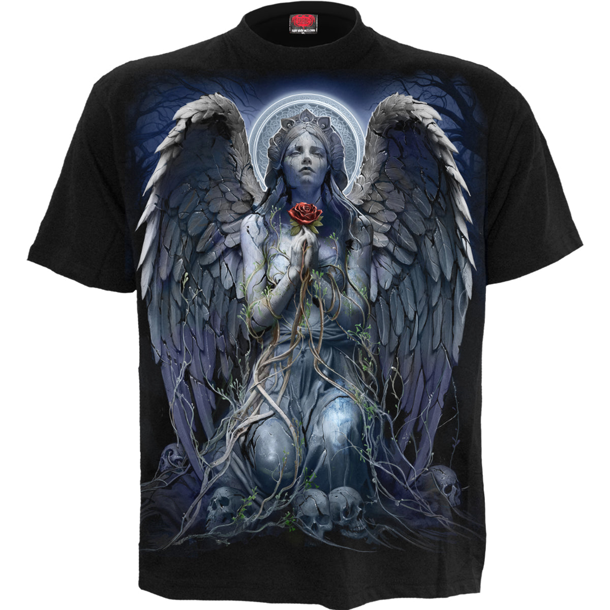 GRIEVING ANGEL - T-Shirt Black -  - T-Shirts