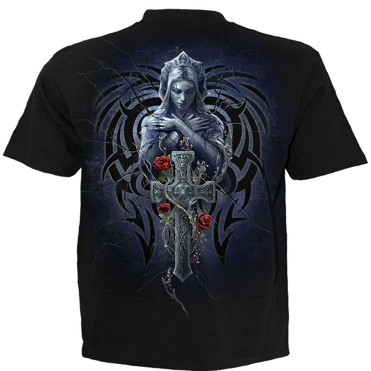 GRIEVING ANGEL - T-Shirt Black -  - T-Shirts