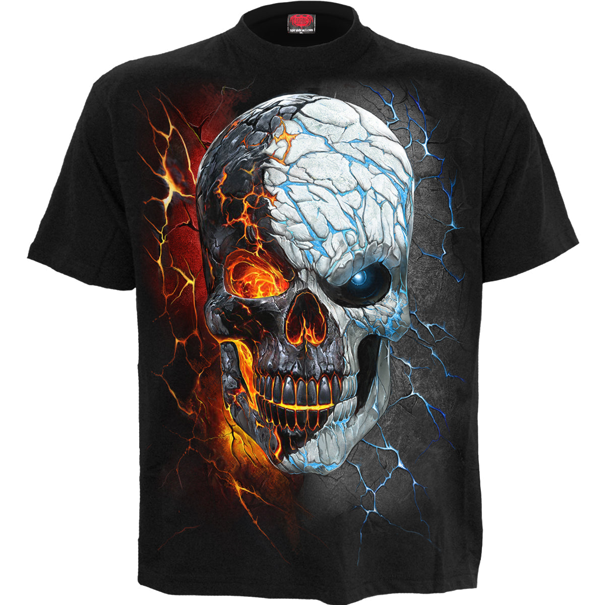 DIVIDED SOUL - T-Shirt Black -  - T-Shirts