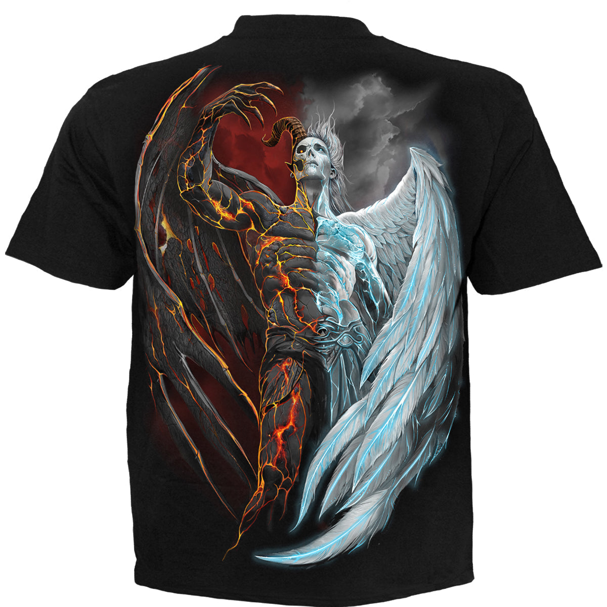DIVIDED SOUL - T-Shirt Black -  - T-Shirts