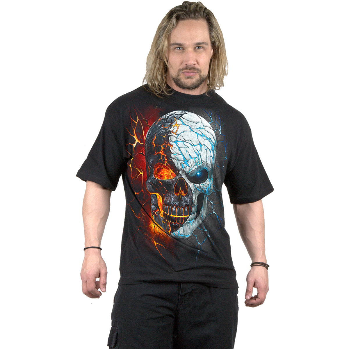 DIVIDED SOUL - T-Shirt Black -  - T-Shirts