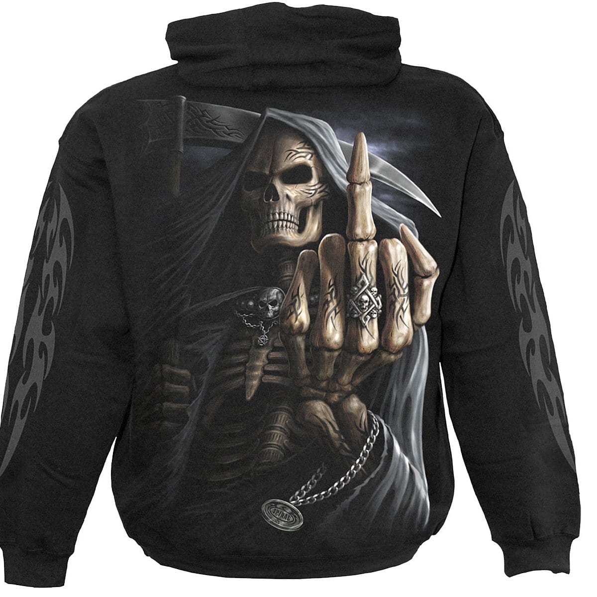 BONE FINGER - Hoody Black -  - Hoodies