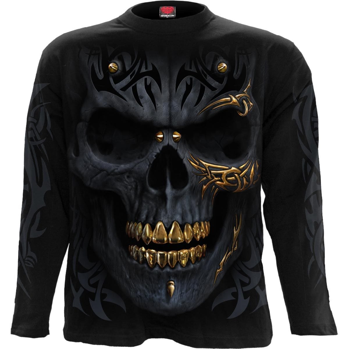 BLACK GOLD - Longsleeve T-Shirt Black -  - T-Shirts - Long Sleeve