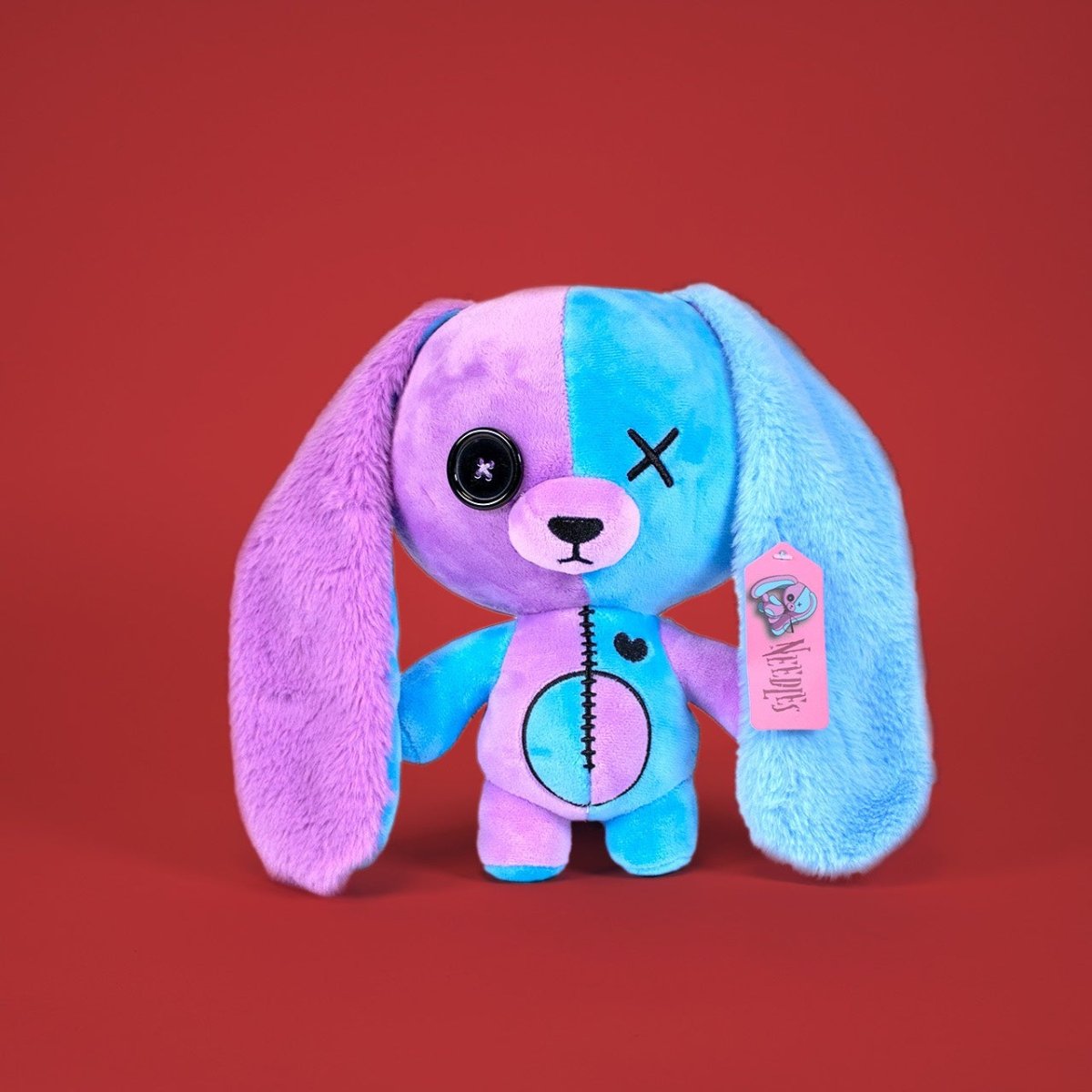 Needles the Stitched Rabbit Plushie - - Plushies