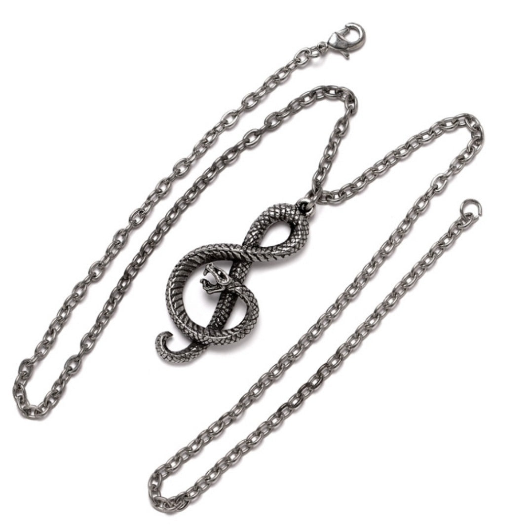 Playing The Devil's Tune Pendant | Silver - Alchemy Gothic - Necklaces