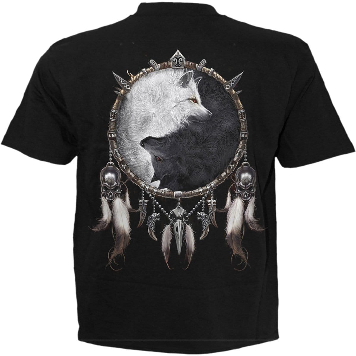 WOLF CHI - T-Shirt Black -  - T-Shirts