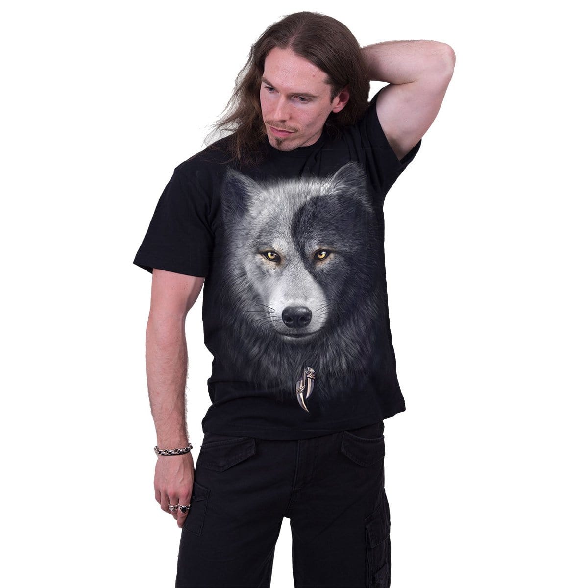 WOLF CHI - T-Shirt Black -  - T-Shirts