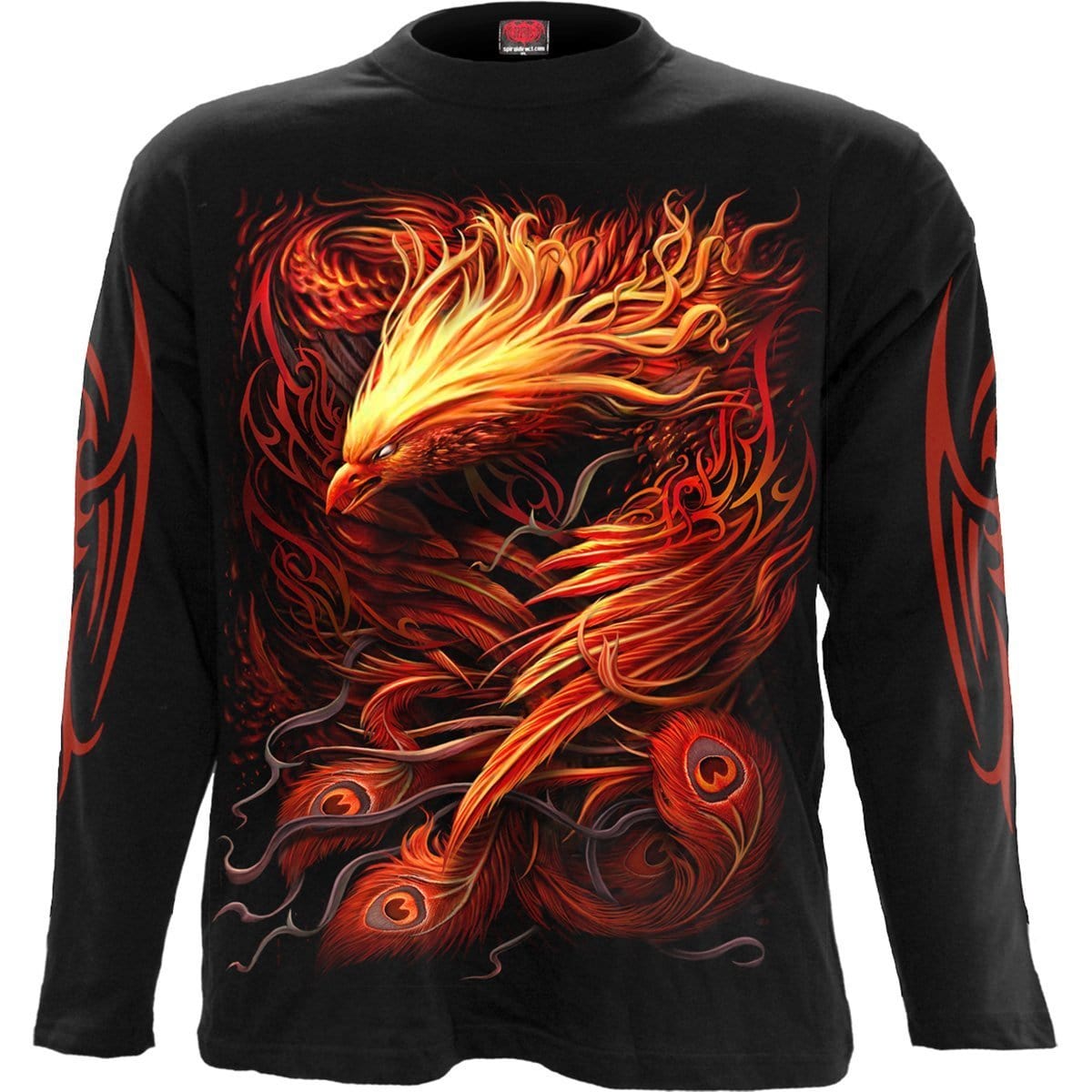 PHOENIX ARISEN - Longsleeve T-Shirt Black -  - T-Shirts - Long Sleeve